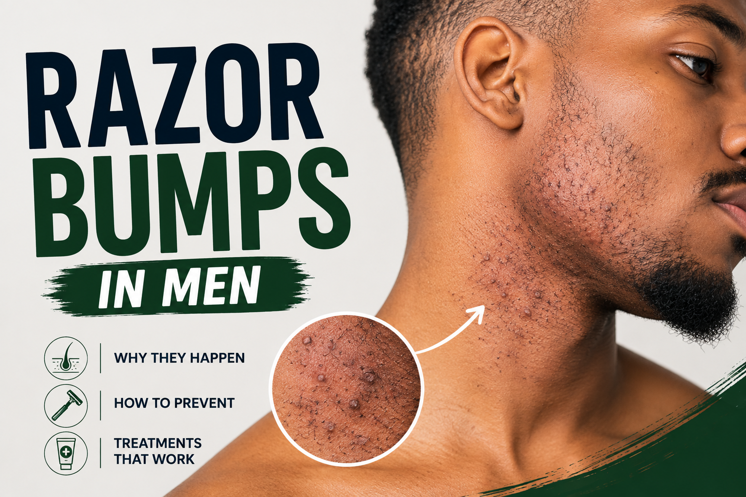 Razor Bumps in Men: Why They Happen & How to Get Rid of Them